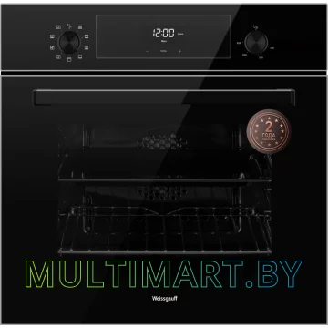 Электрический духовой шкаф Weissgauff EOV 306 SВ Black Еdition